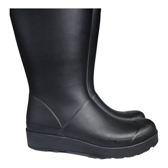 HUNTER Matte Black Boots - Size 11 - Picture 6 of 10